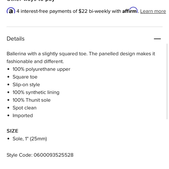 Black flats - Picture 5 of 8